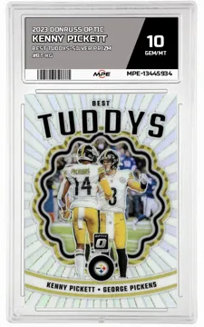 2023 DONRUSS OPTIC BEST TUDDYS-SILVER PRIZM #BT-KG KENNY PICKETT MPE 10 GEM/MT — graded card up for auction