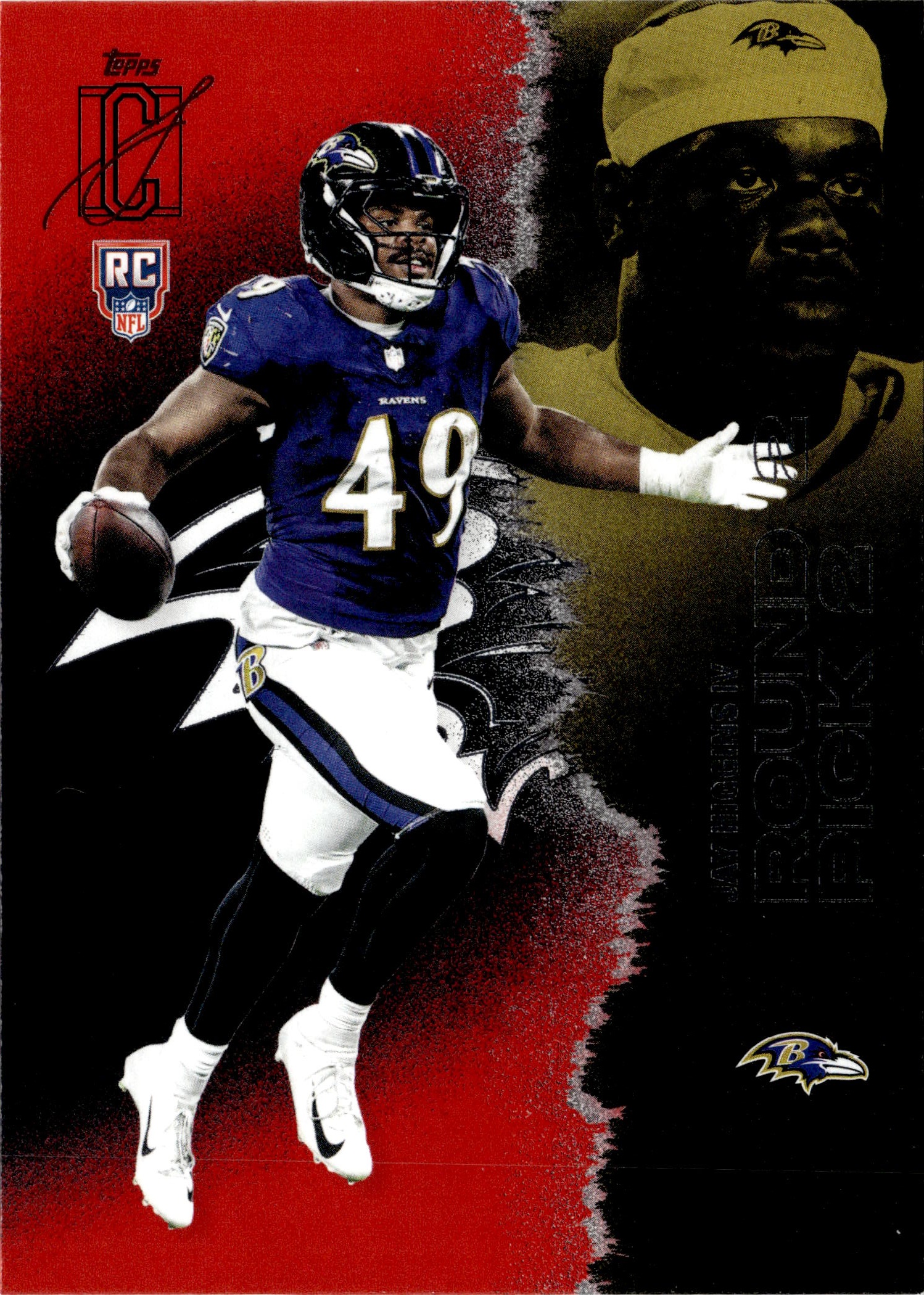 2025 Topps Signature Class Jay Higgins IV graded slab