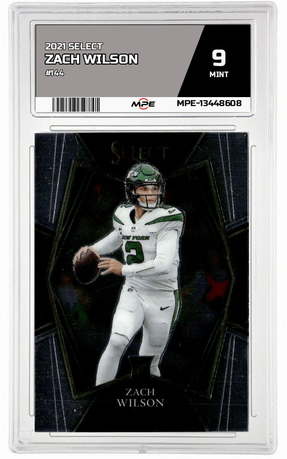 2021 SELECT #144 ZACH WILSON MPE 9 MINT — graded card auctioned from the MPE vault