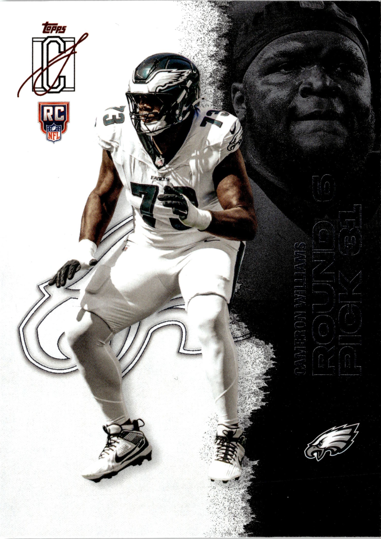 2025 Topps Signature Class Cameron Williams graded slab