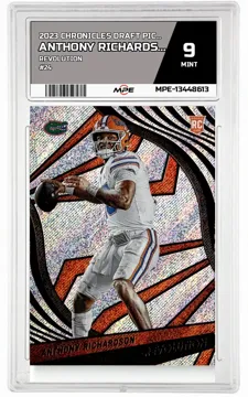 2023 CHRONICLES DRAFT PICKS REVOLUTION #24 ANTHONY RICHARDSON MPE 9 MINT — graded card up for auction