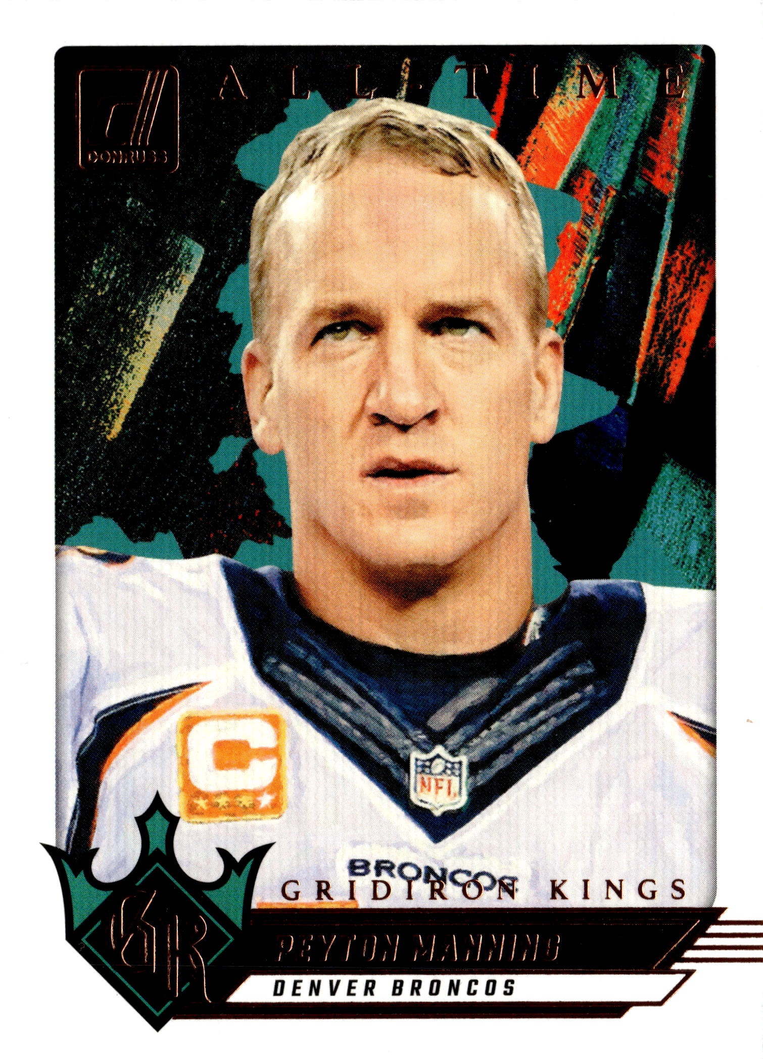 2024 Donruss Peyton Manning graded slab