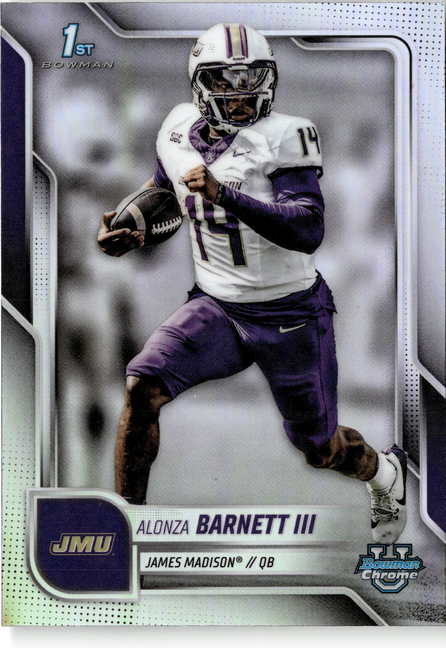 2025 Bowman University Chrome Alonza Barnett III graded slab