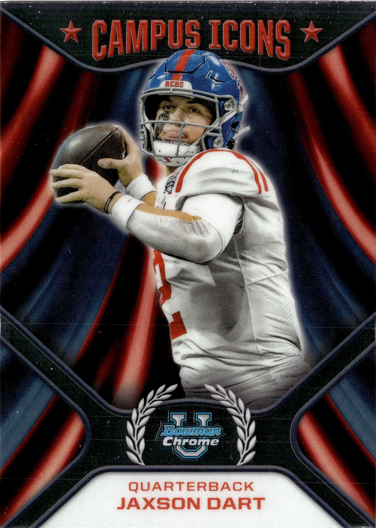 2024 Bowman University Chrome Jaxson Dart graded slab