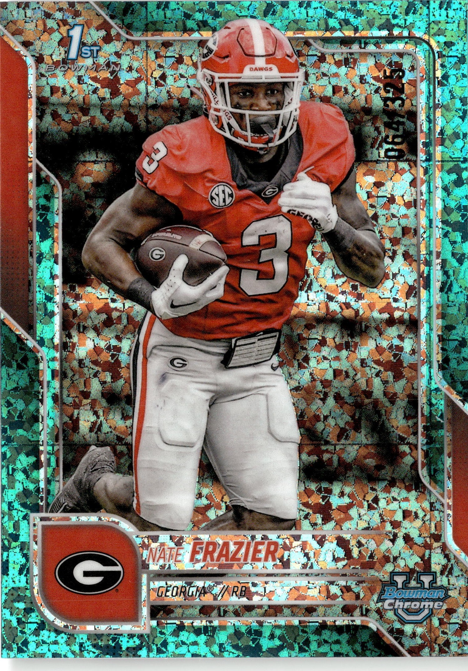 Nate Frazier graded slab