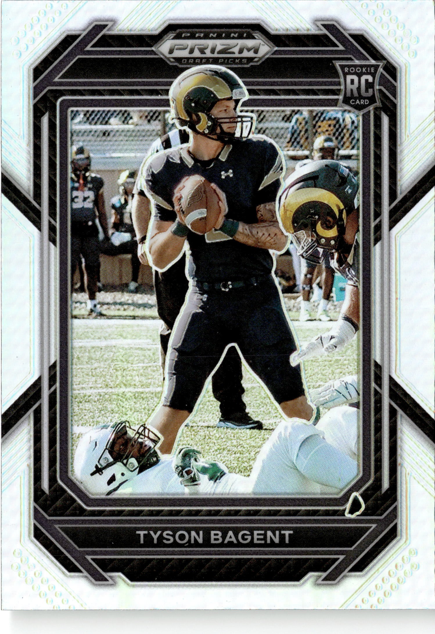 2023 Prizm Draft Picks Tyson Bagent graded slab