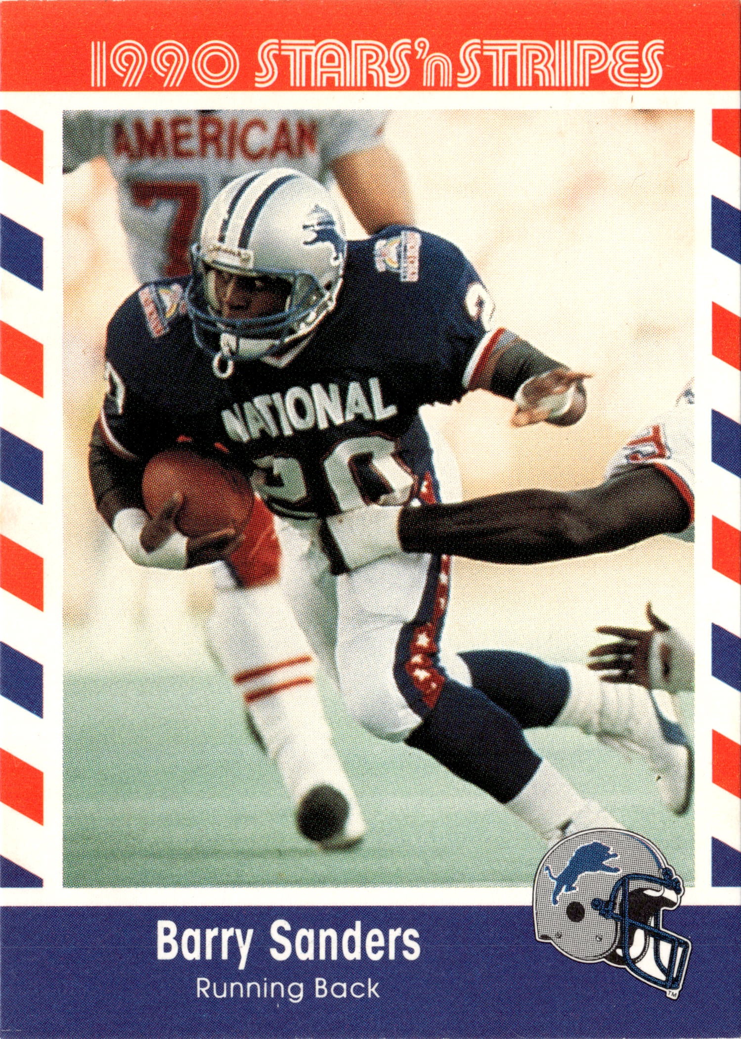 Barry Sanders graded slab