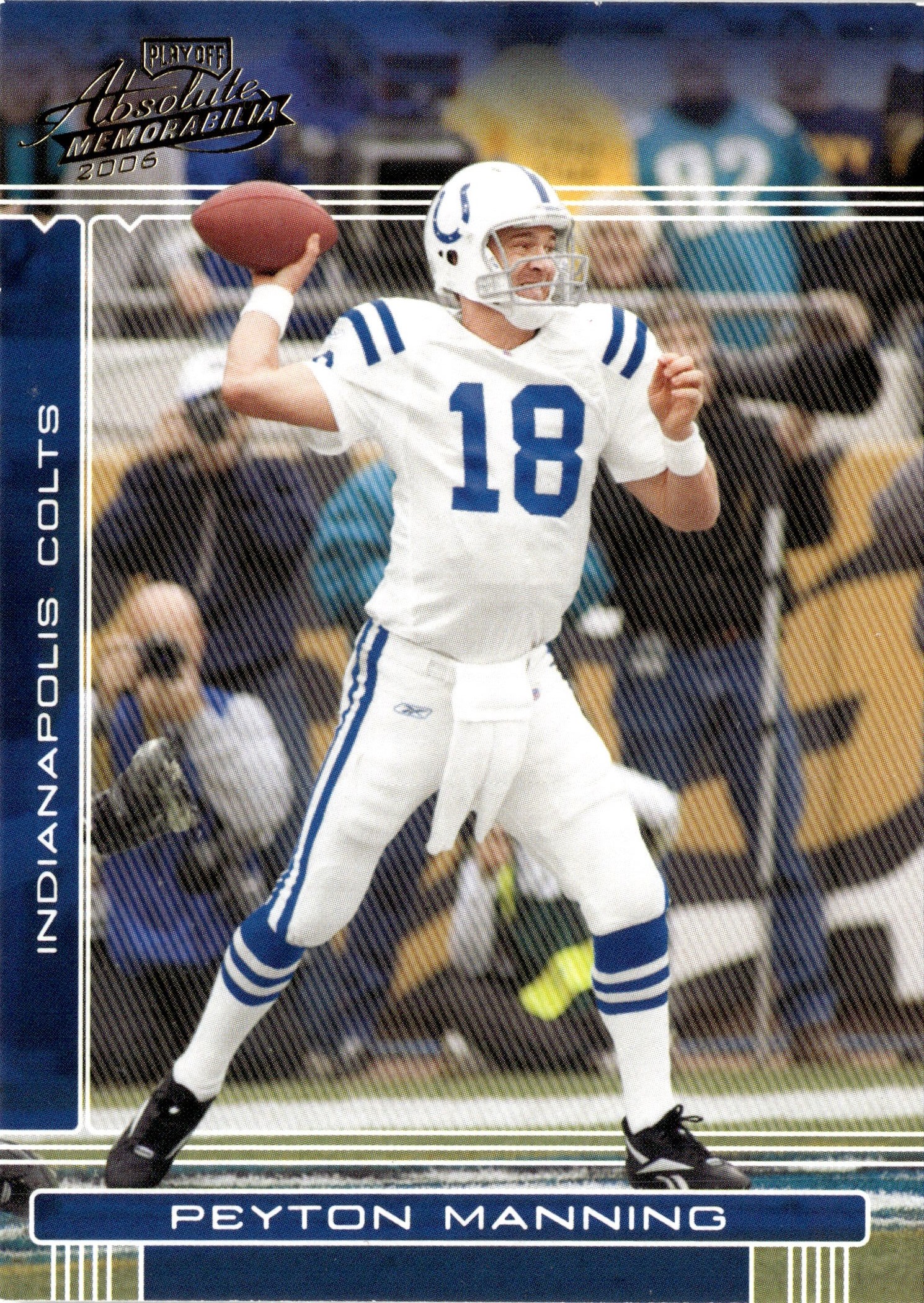 2006 Playoff Absolute Memorabilia Peyton Manning graded slab