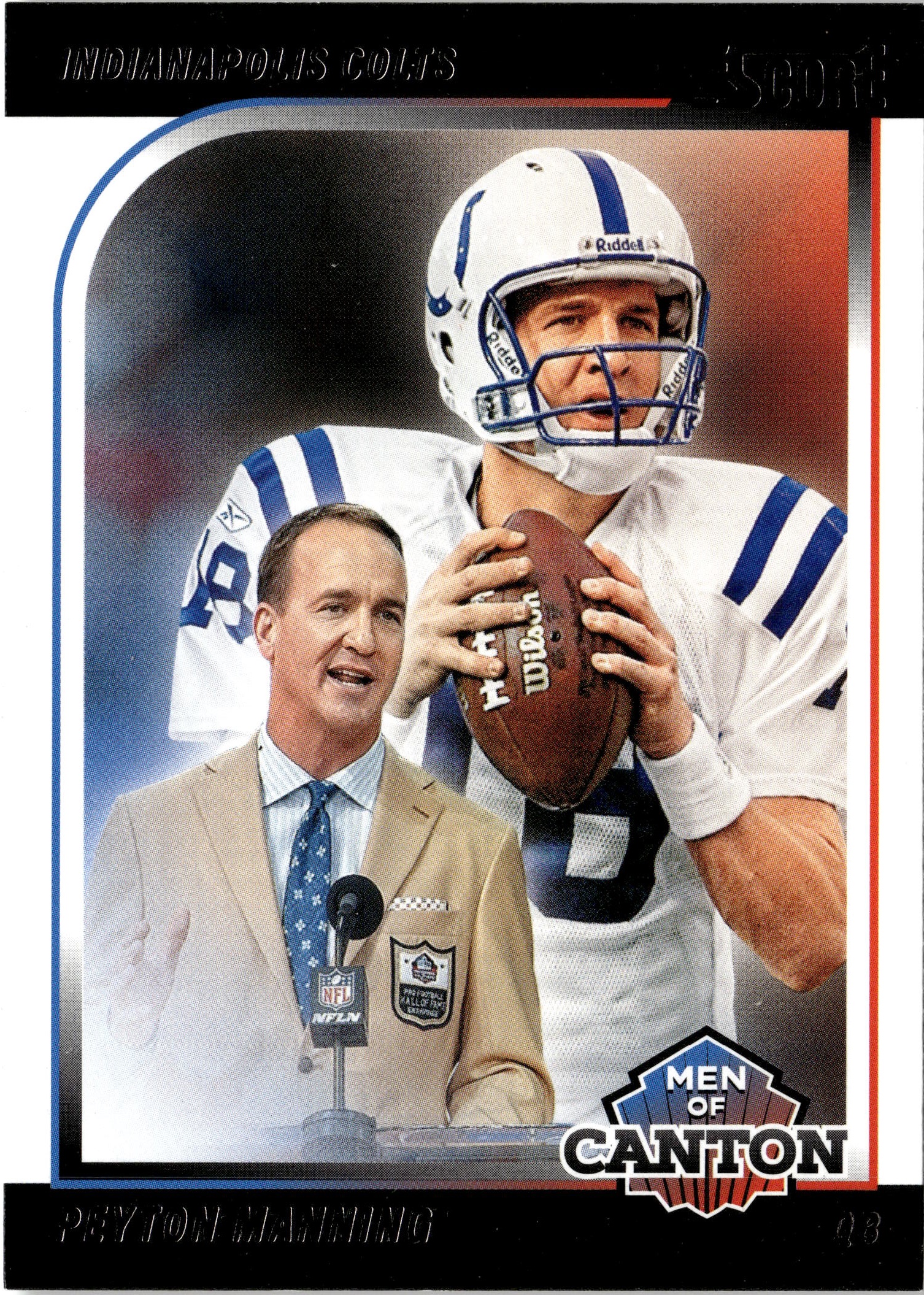 2024 Score Peyton Manning graded slab