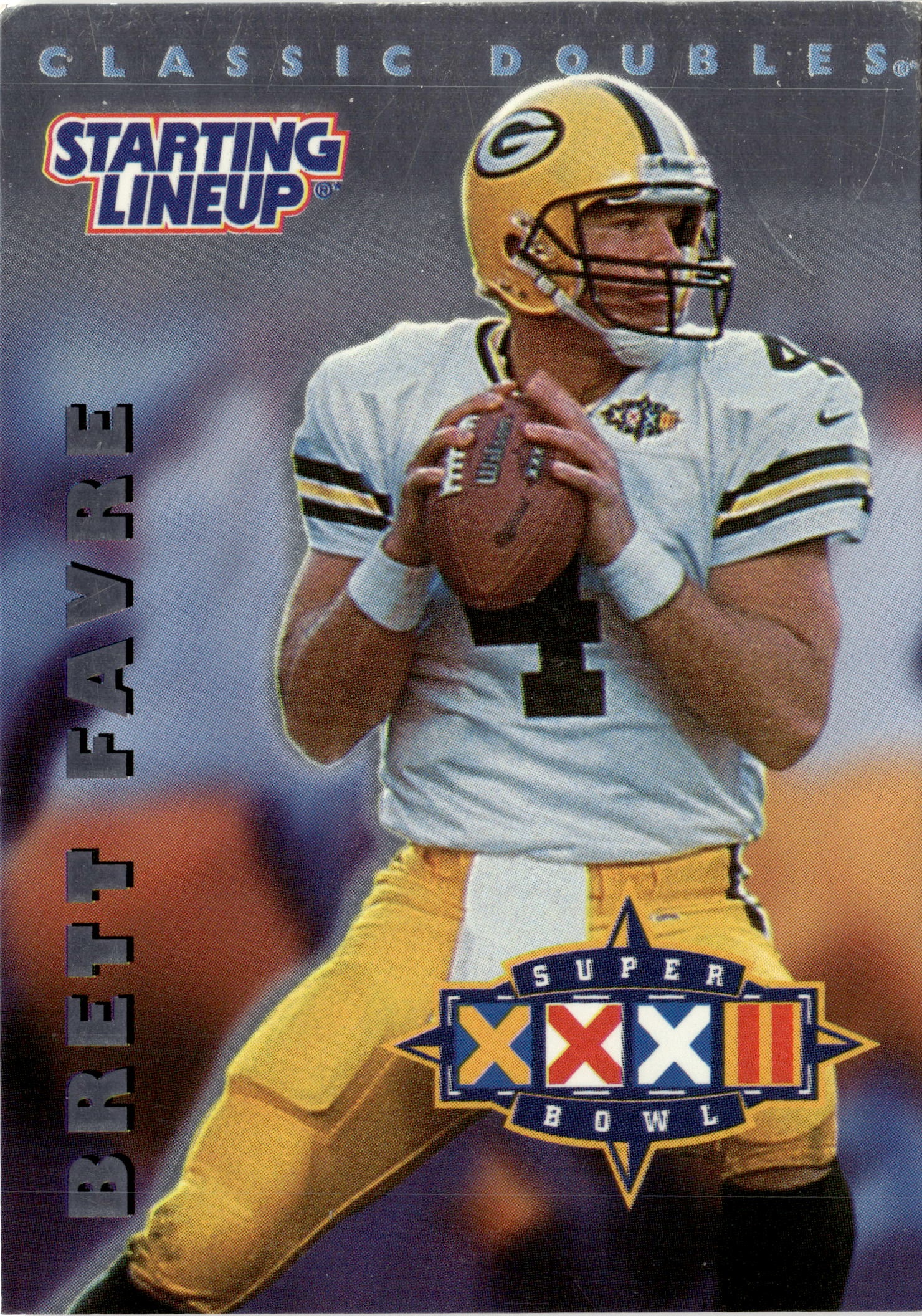 2000 Classic Doubles Brett Favre graded slab