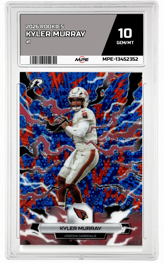 2026 ROOKIES #1 KYLER MURRAY MPE 10 GEM/MT — graded card auctioned from the MPE vault