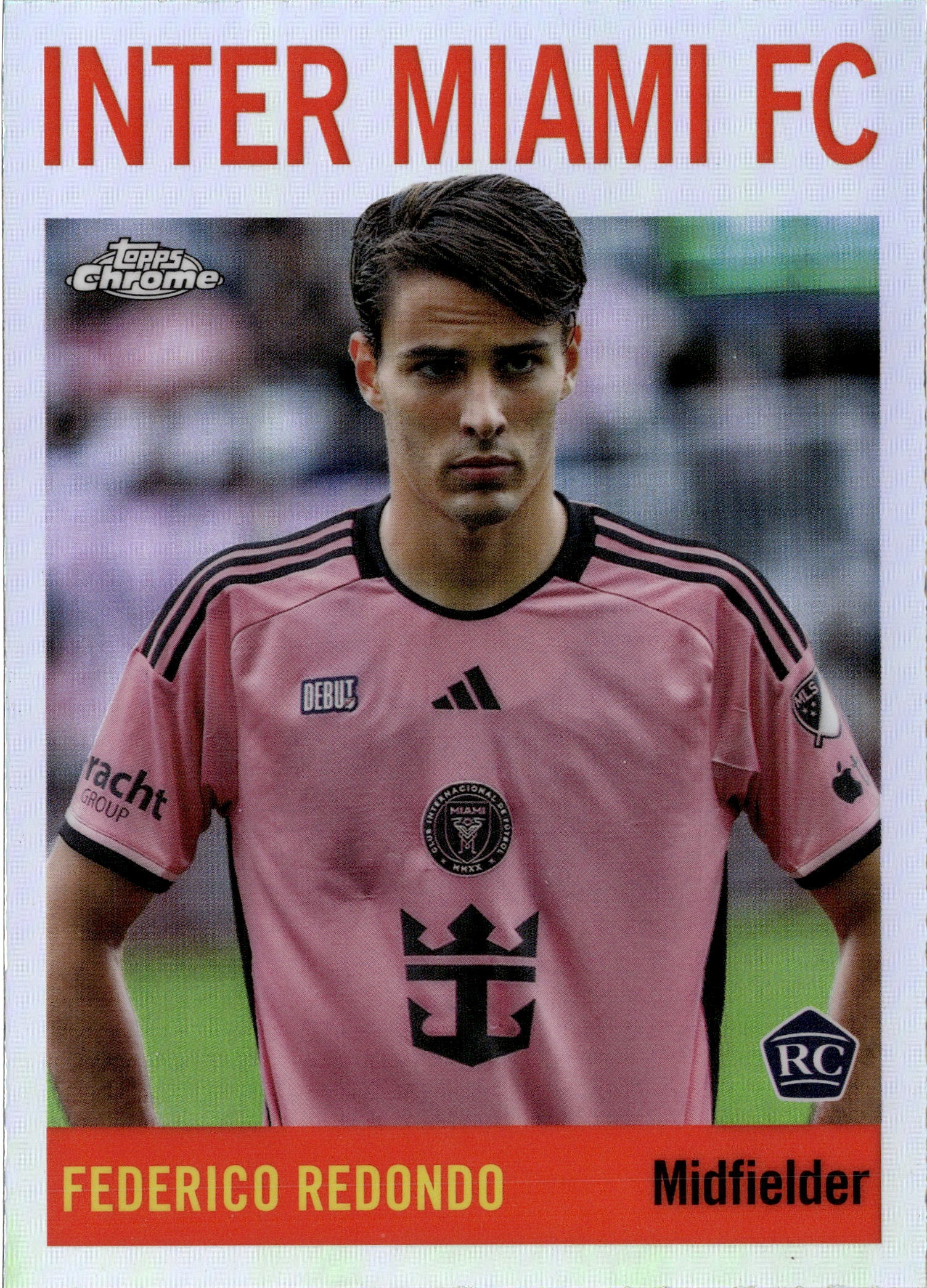 2024 Topps Chrome Federico Redondo graded slab