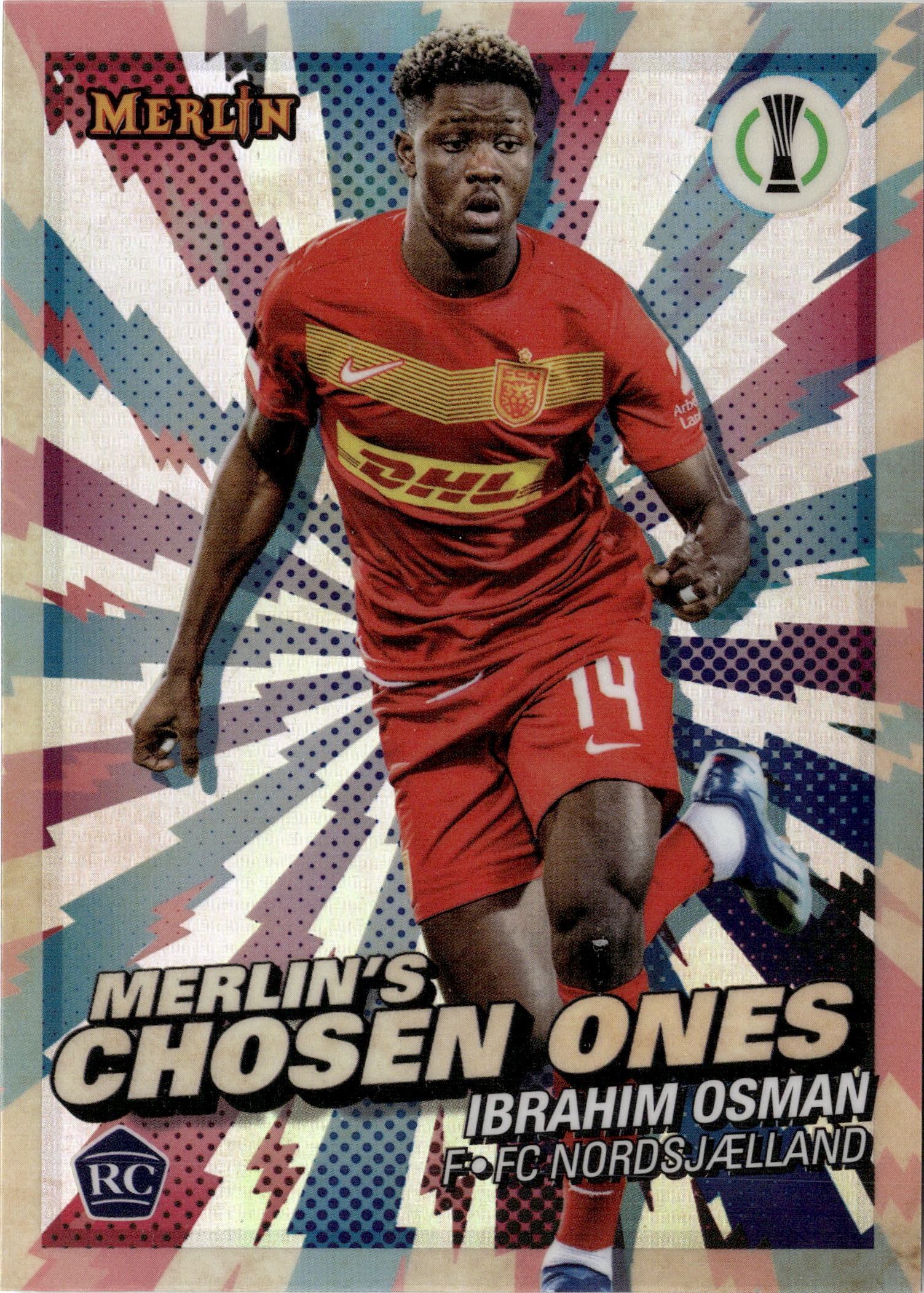 2023 Topps Merlin Ibrahim Osman graded slab