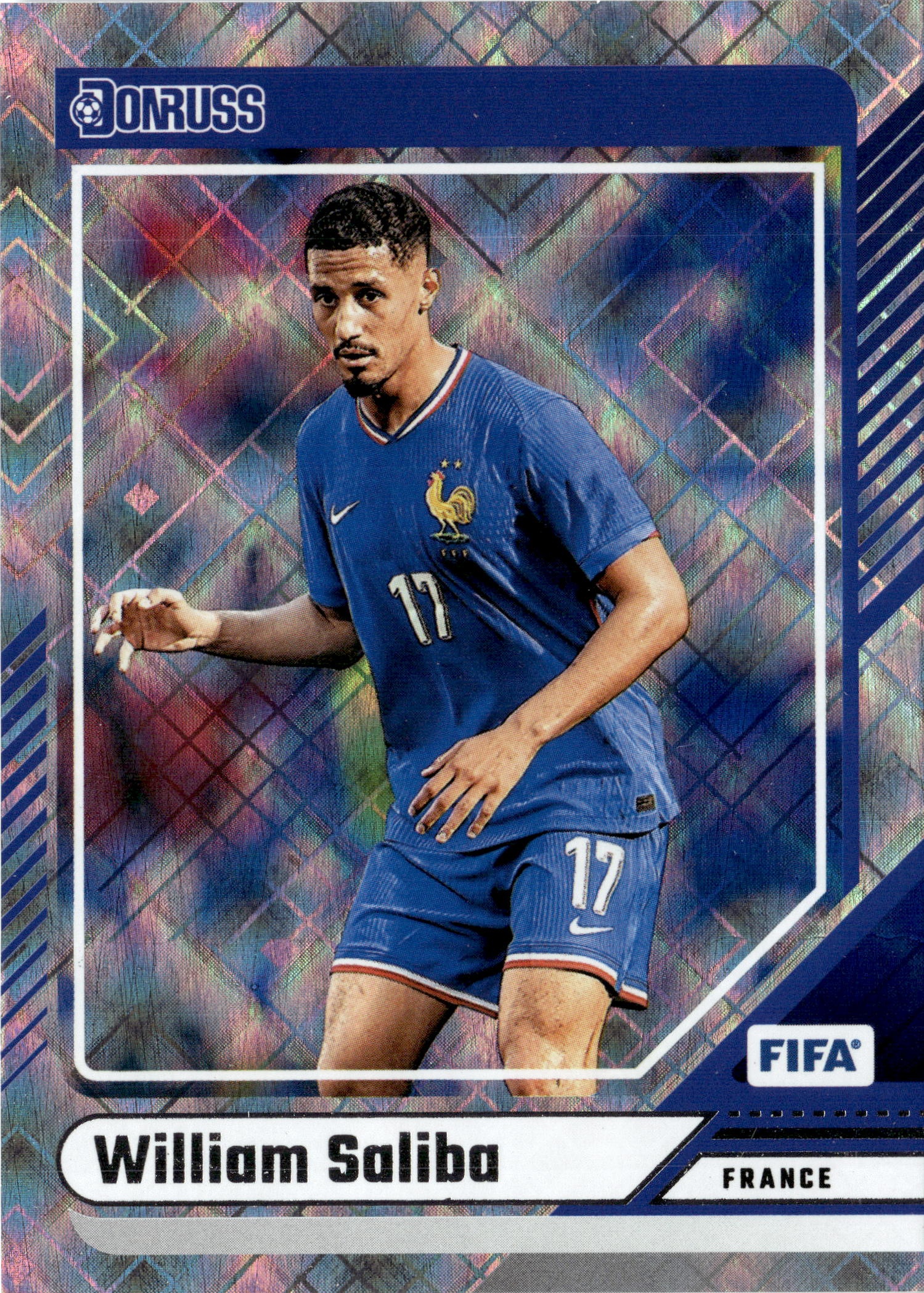 2024 Donruss Emiliano Martinez, Diogo Costa, Theo Hernandez, Kai Havertz, Bukayo Saka, Santiago Gimenez, Ruben Dias, Alex Morgan, Martin Odegaard, Tyler Adams, Ricardo Pepi, Gio Reyna, Giovanni Reyna, Adrien Rabiot, Daniel Munoz, Enzo Fernandez, Lautaro Martinez, Eduardo Camavinga, William Saliba graded slab