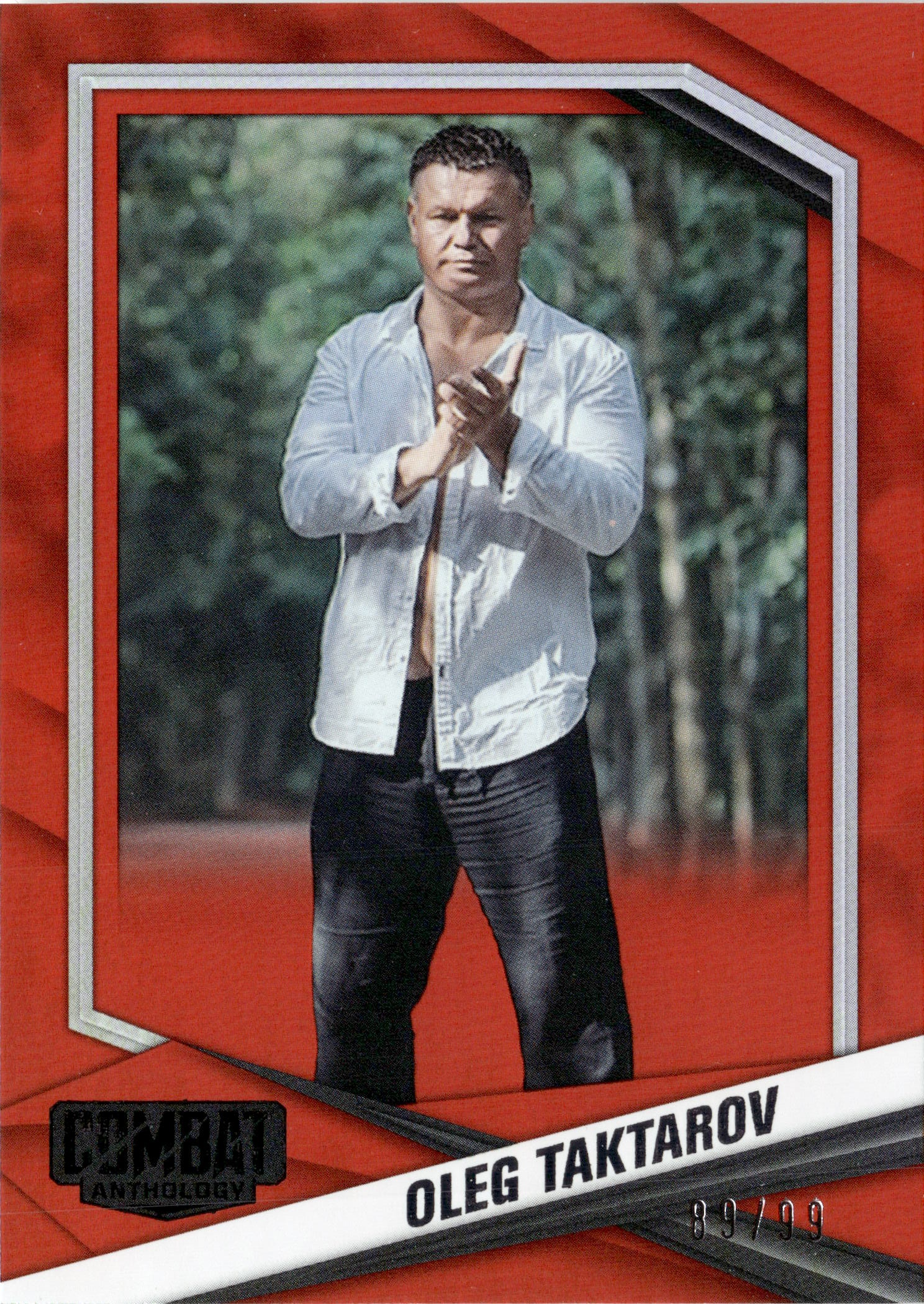 2025 Combat Anthology Oleg Taktarov graded slab