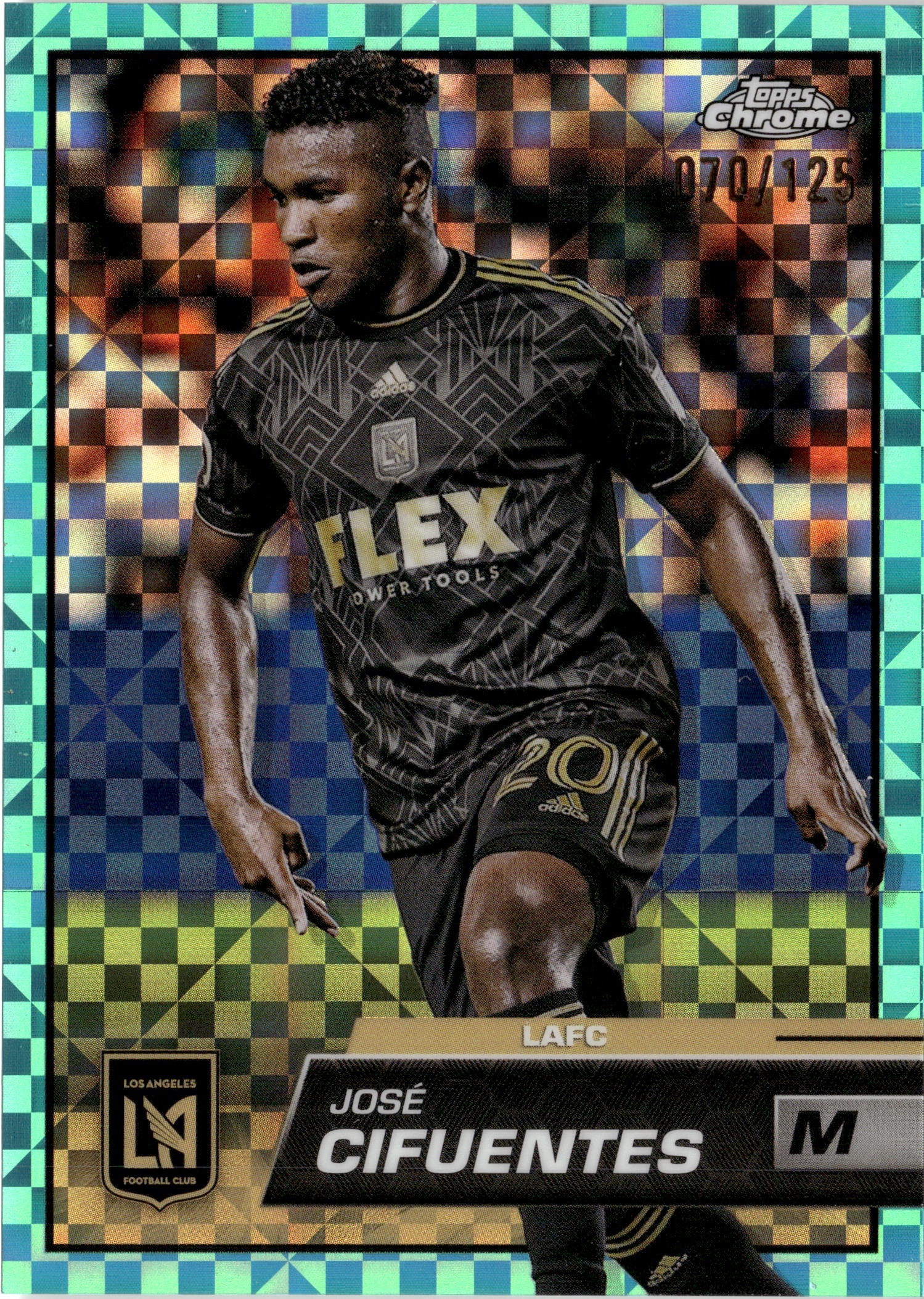 2023 Topps Chrome MLS Jose Cifuentes graded slab