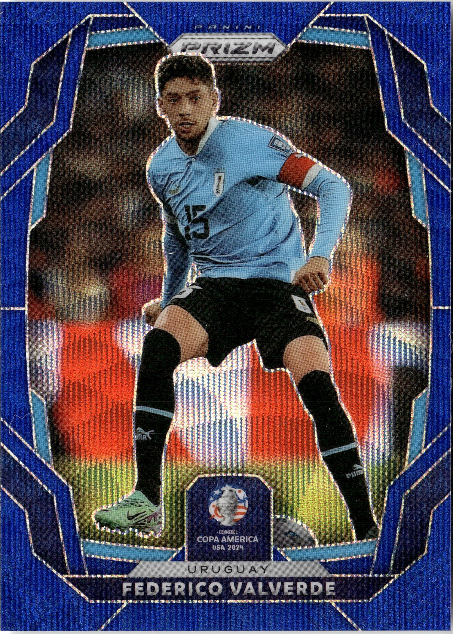 2024 Prizm Copa America Federico Valverde graded slab