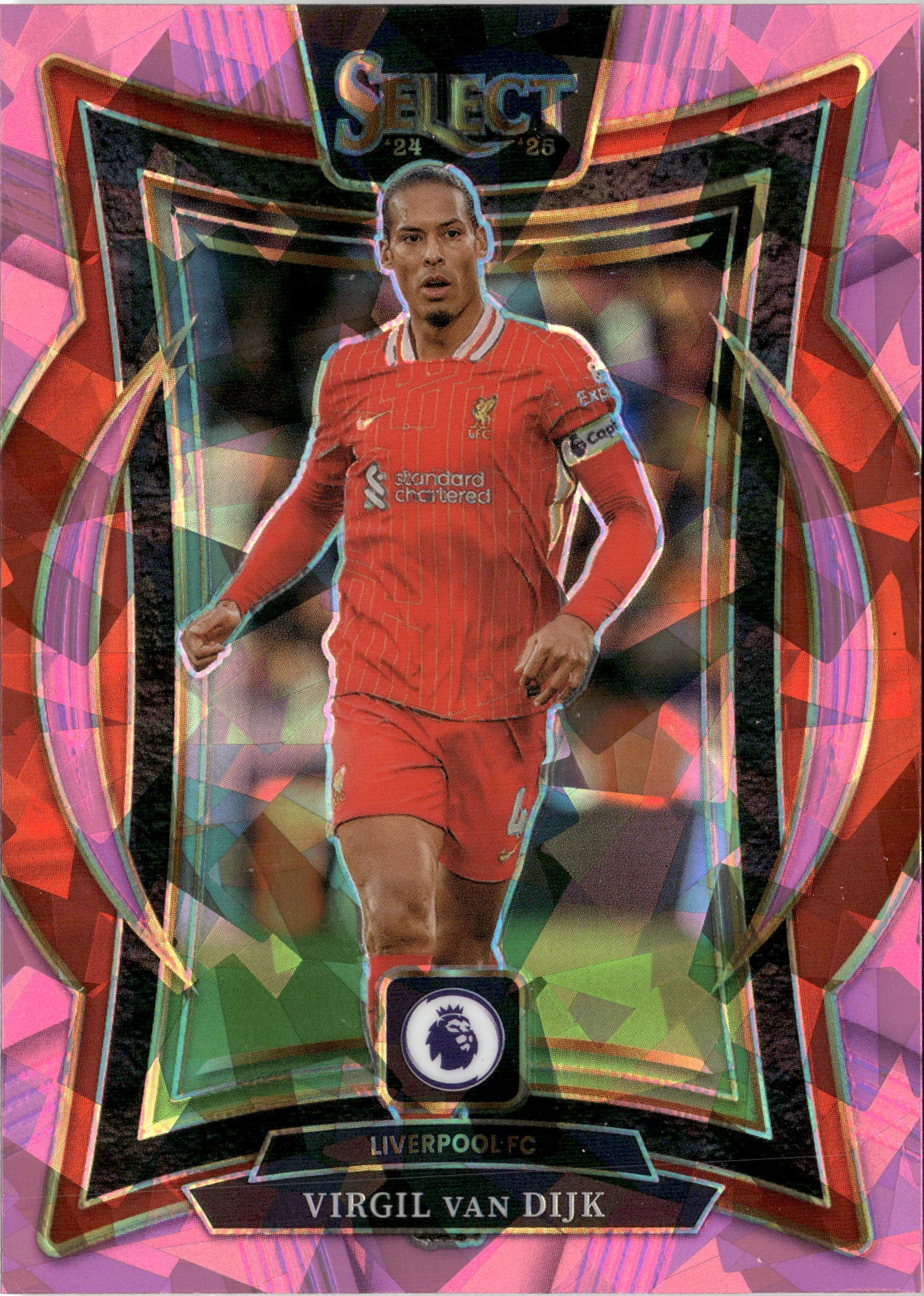 2025 Select Premier League Virgil Van Dijk graded slab