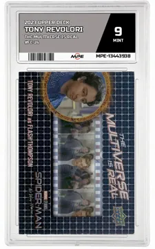 2023 UPPER DECK THE MULTIVERSE IS REAL #FC-24 TONY REVOLORI MPE 9 MINT — graded card up for auction