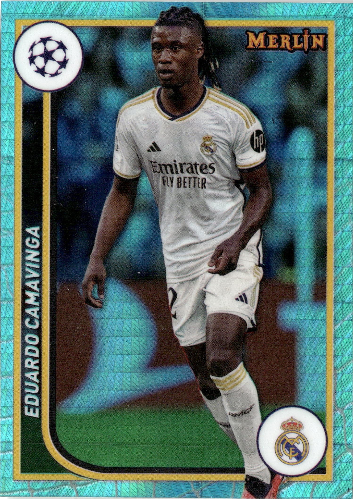 2024 Topps Merlin Eduardo Camavinga graded slab