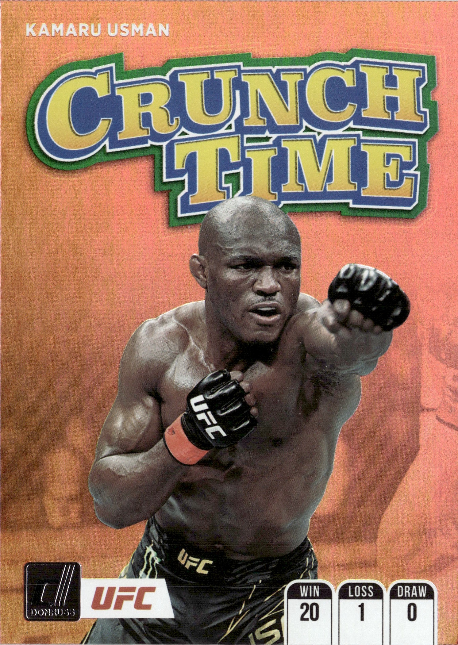 2022 Donruss UFC Kamaru Usman graded slab
