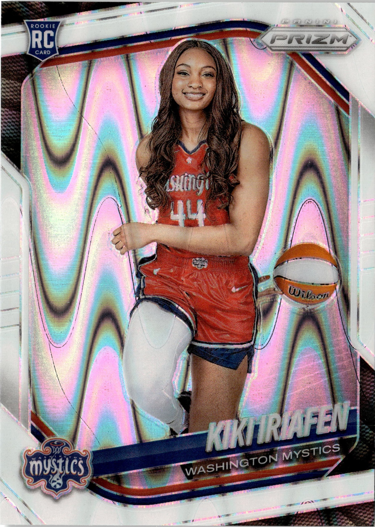 2025 Prizm Wnba Kiki Iriafen graded slab