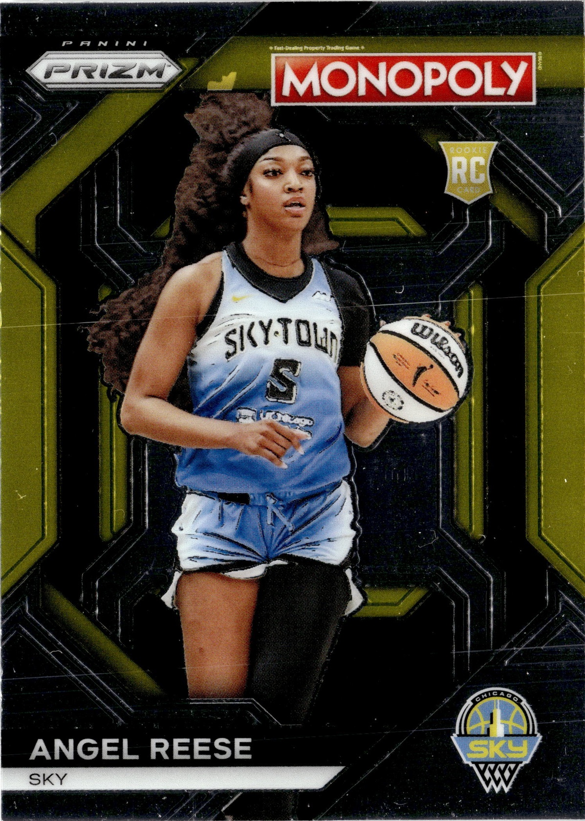 Angel Reese graded slab