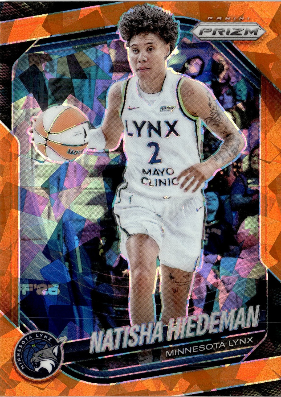2025 Prizm Wnba Natisha Hiedeman graded slab