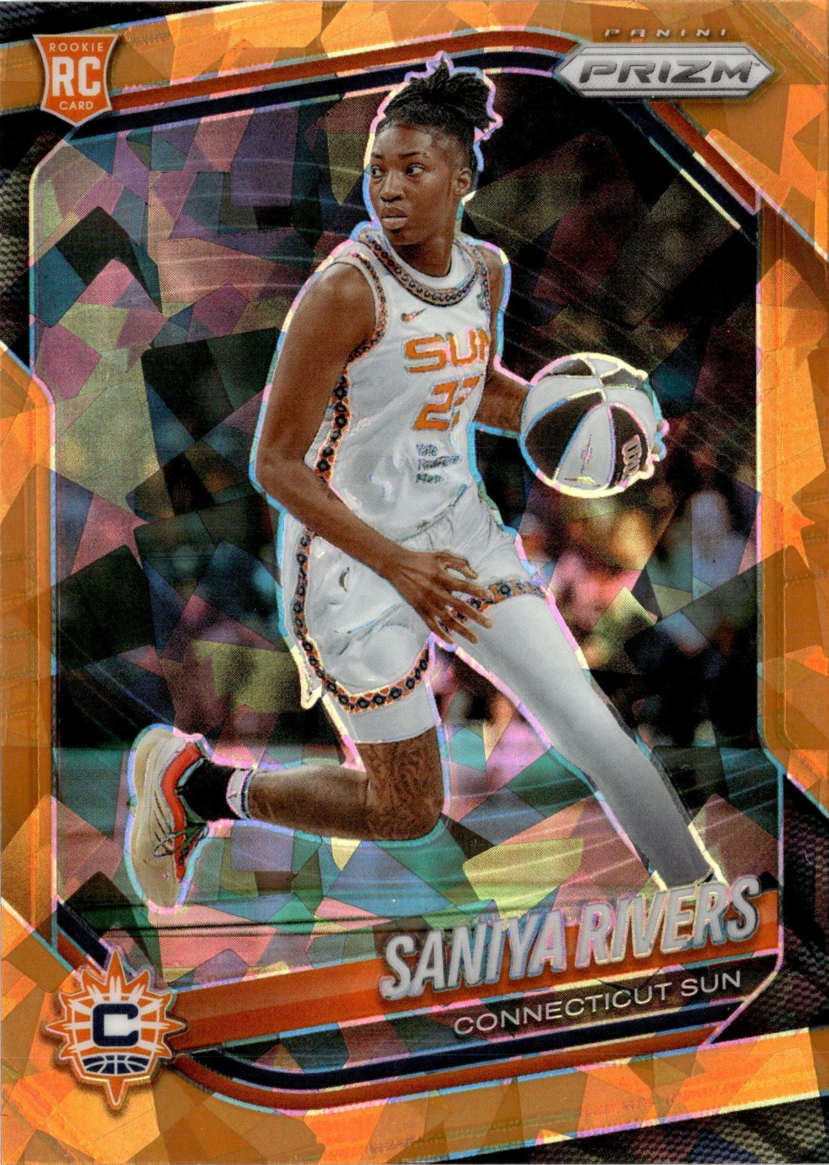 2025 Prizm Wnba Saniya Rivers graded slab