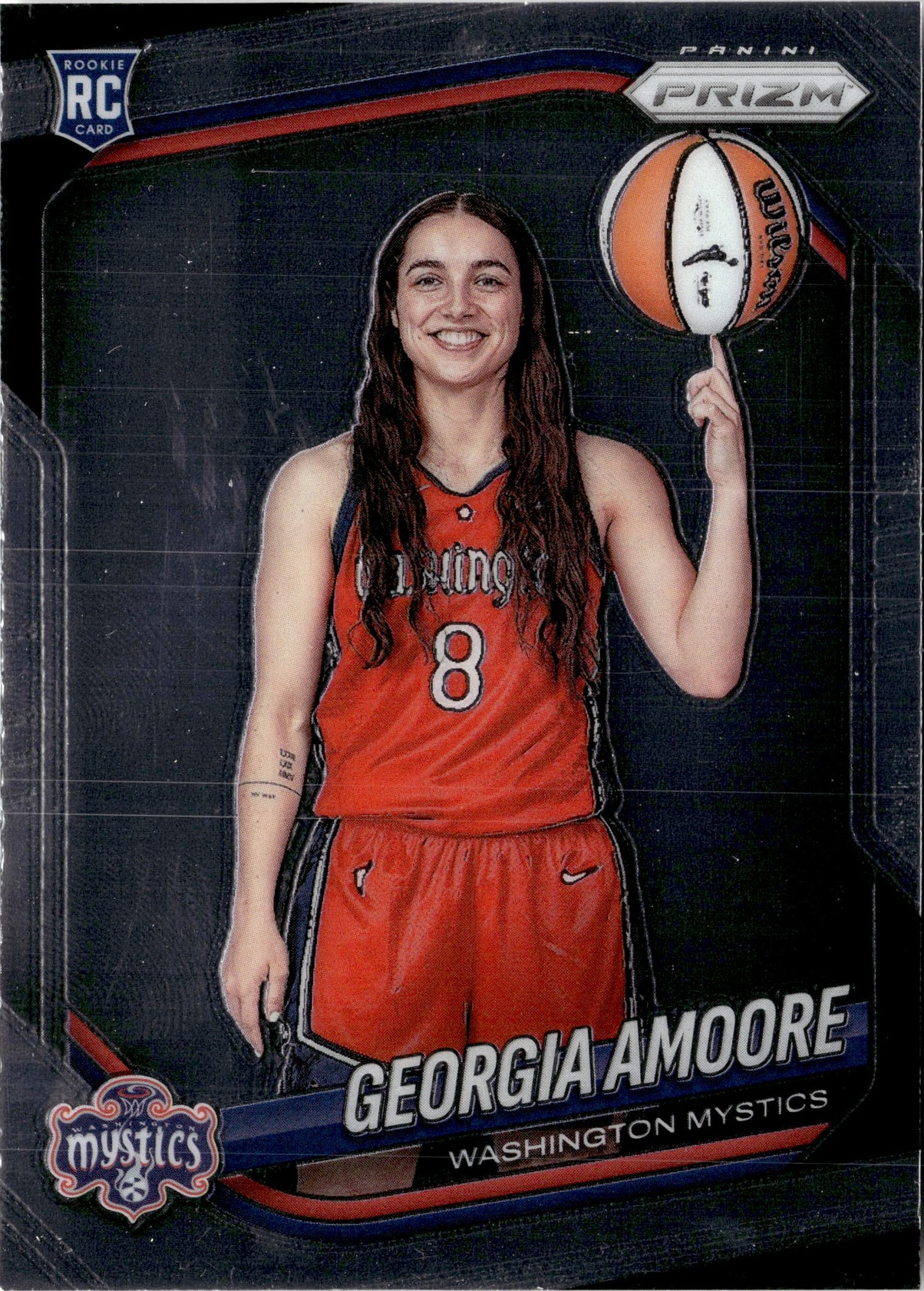 2025 Prizm Wnba Georgia Amoore graded slab