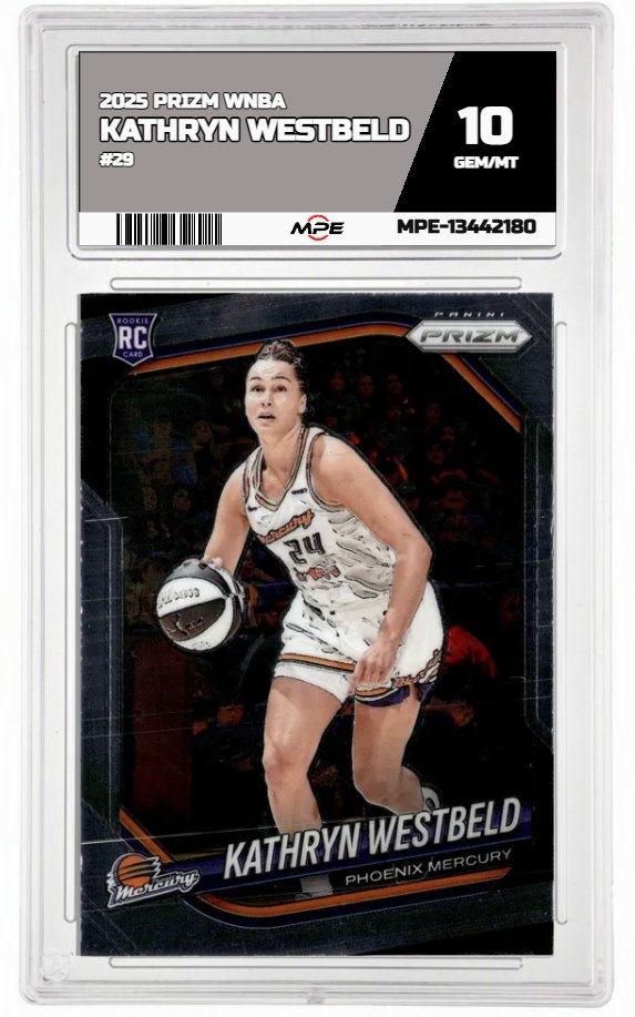 2025 PRIZM WNBA #29 KATHRYN WESTBELD MPE 10 GEM/MT — graded card auctioned from the MPE vault