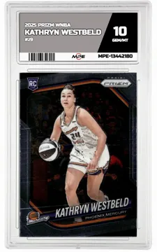2025 PRIZM WNBA #29 KATHRYN WESTBELD MPE 10 GEM/MT — graded card up for auction