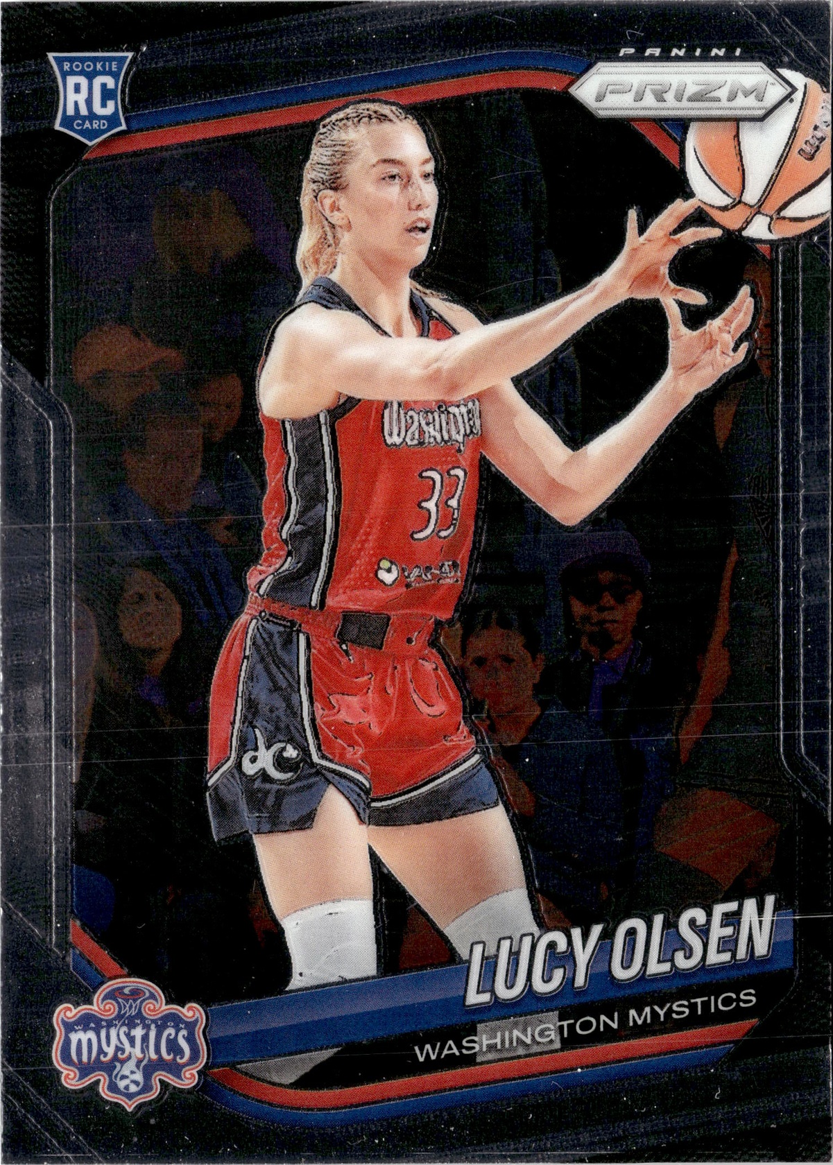 2025 Prizm Wnba Lucy Olsen graded slab
