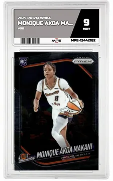 2025 PRIZM WNBA #98 MONIQUE AKOA MAKANI MPE 9 MINT — graded card up for auction