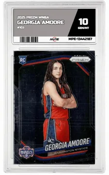 2025 PRIZM WNBA #103 GEORGIA AMOORE MPE 10 GEM/MT — graded card up for auction