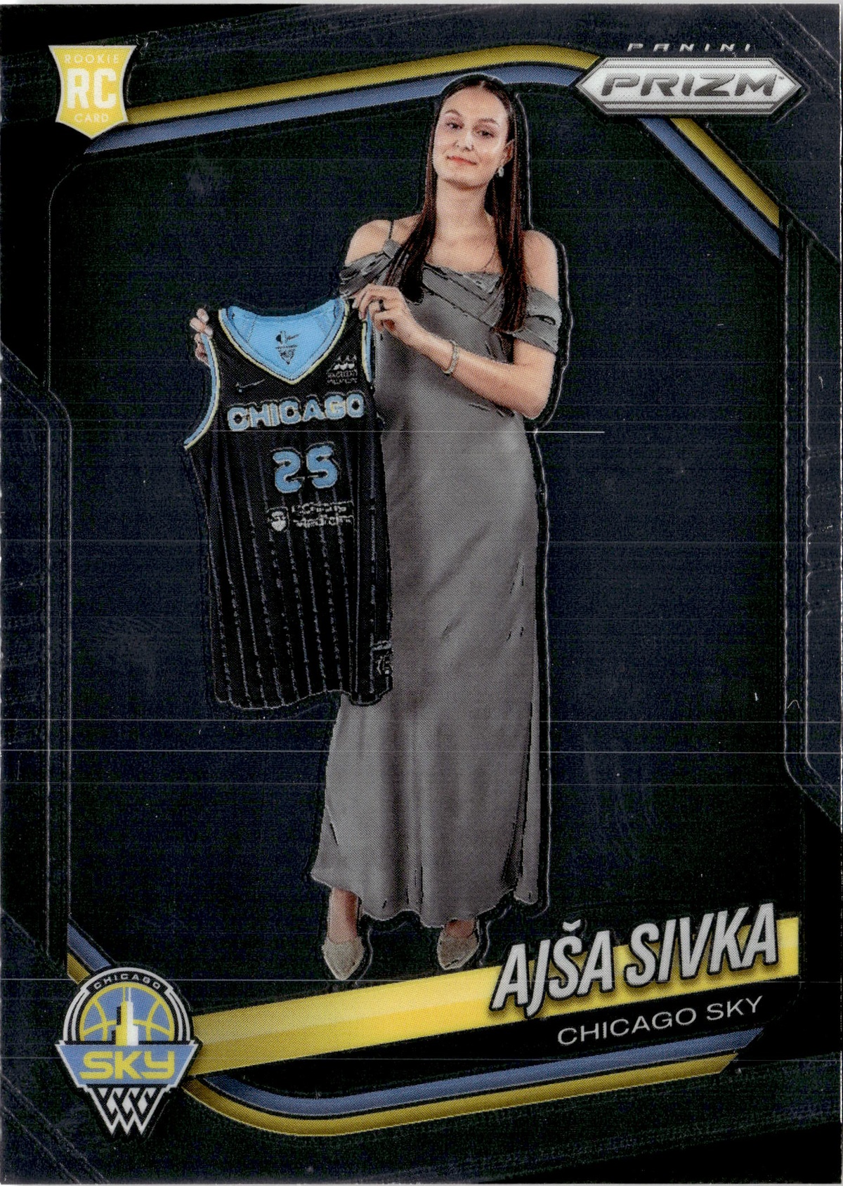 2025 Prizm Wnba Ajsa Sivka graded slab