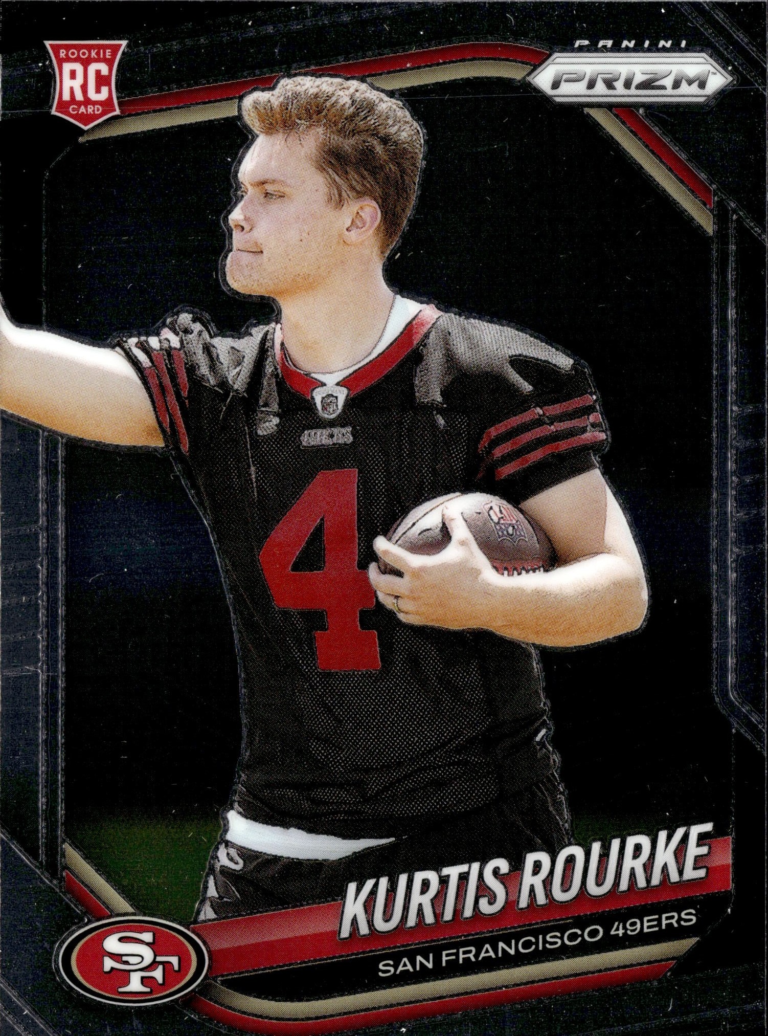2025 Prizm Kurtis Rourke graded slab