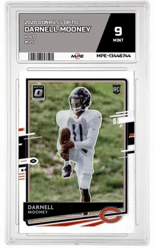 2020 DONRUSS OPTIC HOLO #125 DARNELL MOONEY MPE 9 MINT — graded card up for auction
