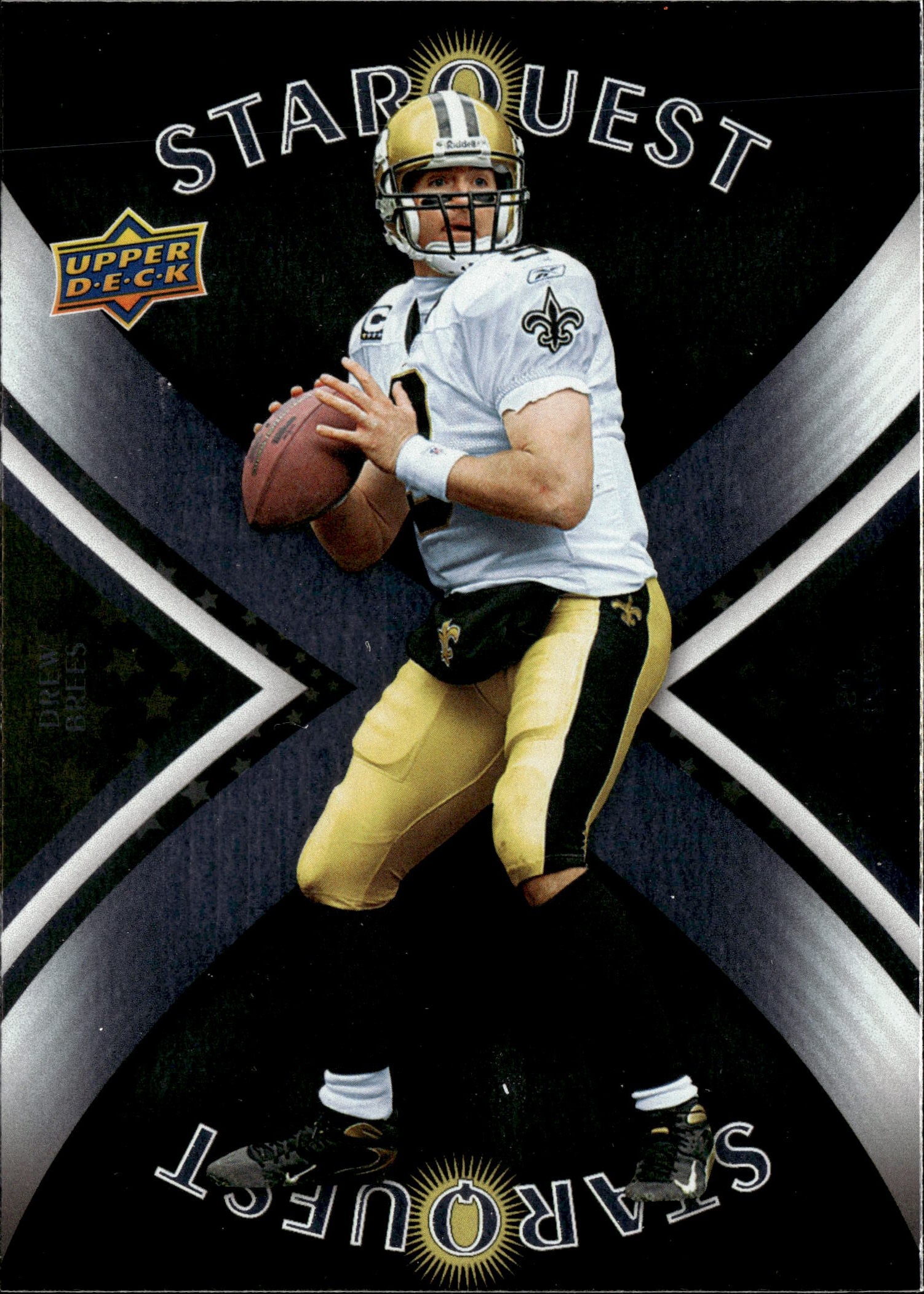 2008 Upper Deck First Edition Drew Brees graded slab