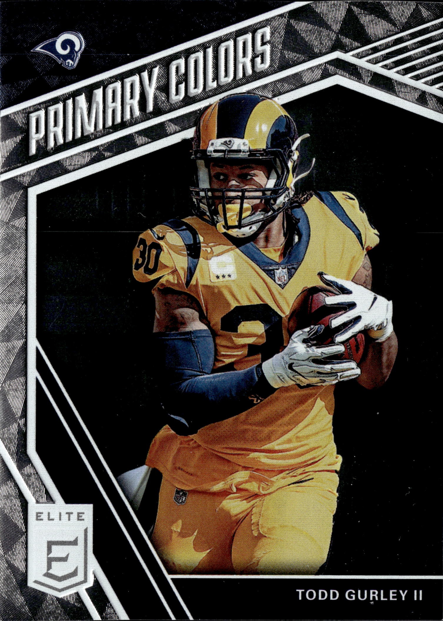 2019 Donruss Elite Todd Gurley II graded slab