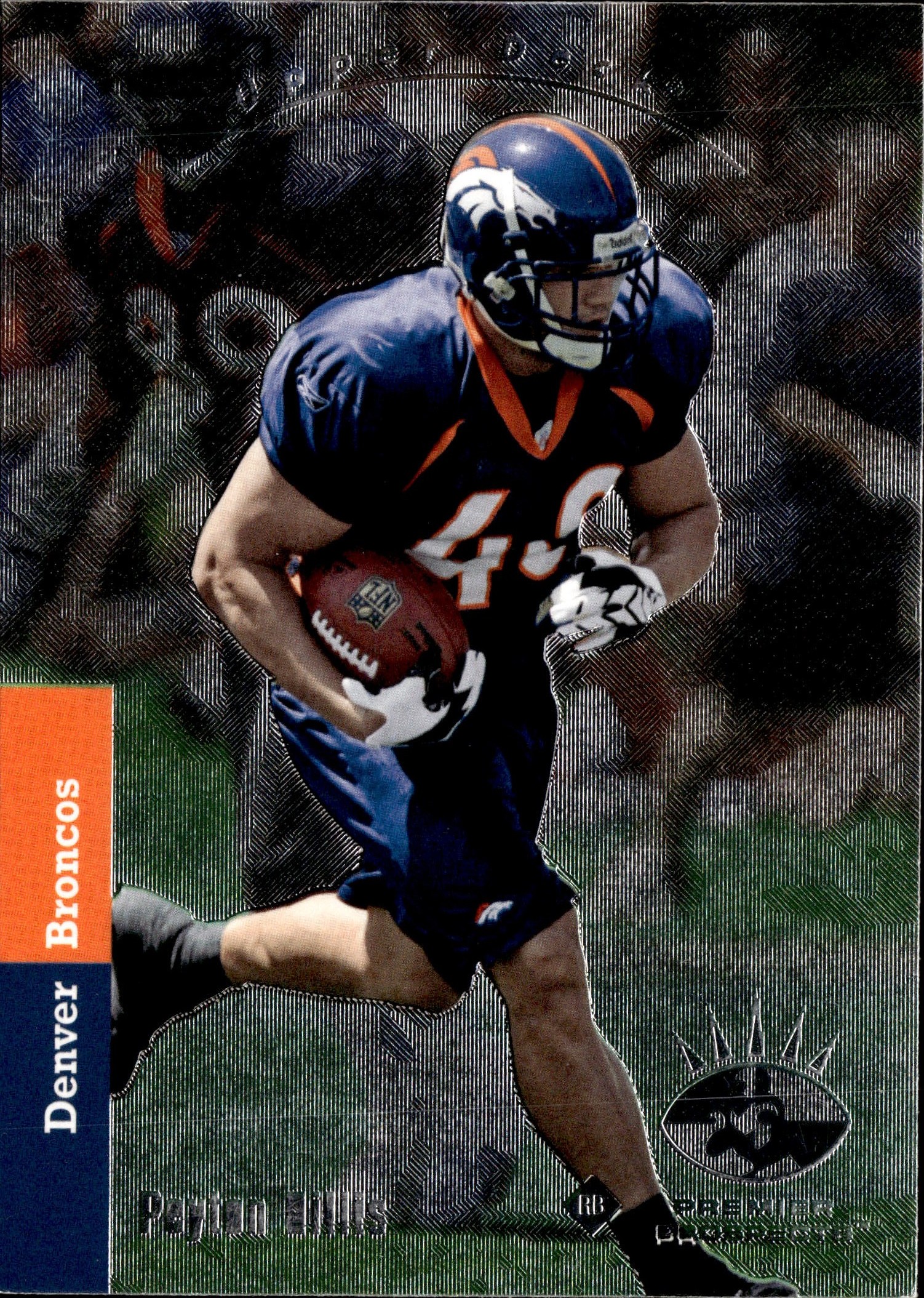 2008 UD SP Rookie Edition Peyton Hillis graded slab