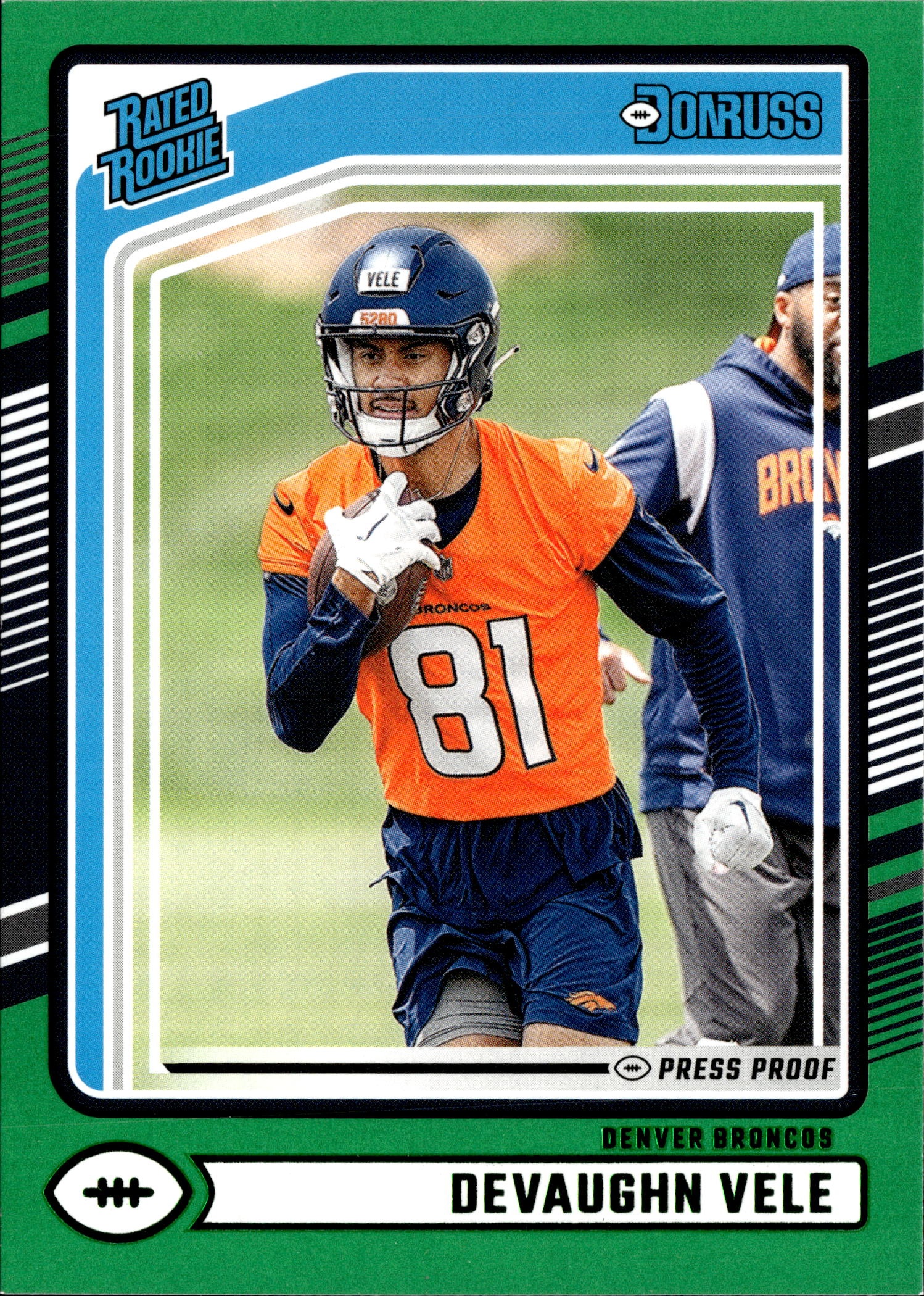 2024 Donruss Devaughn Vele graded slab
