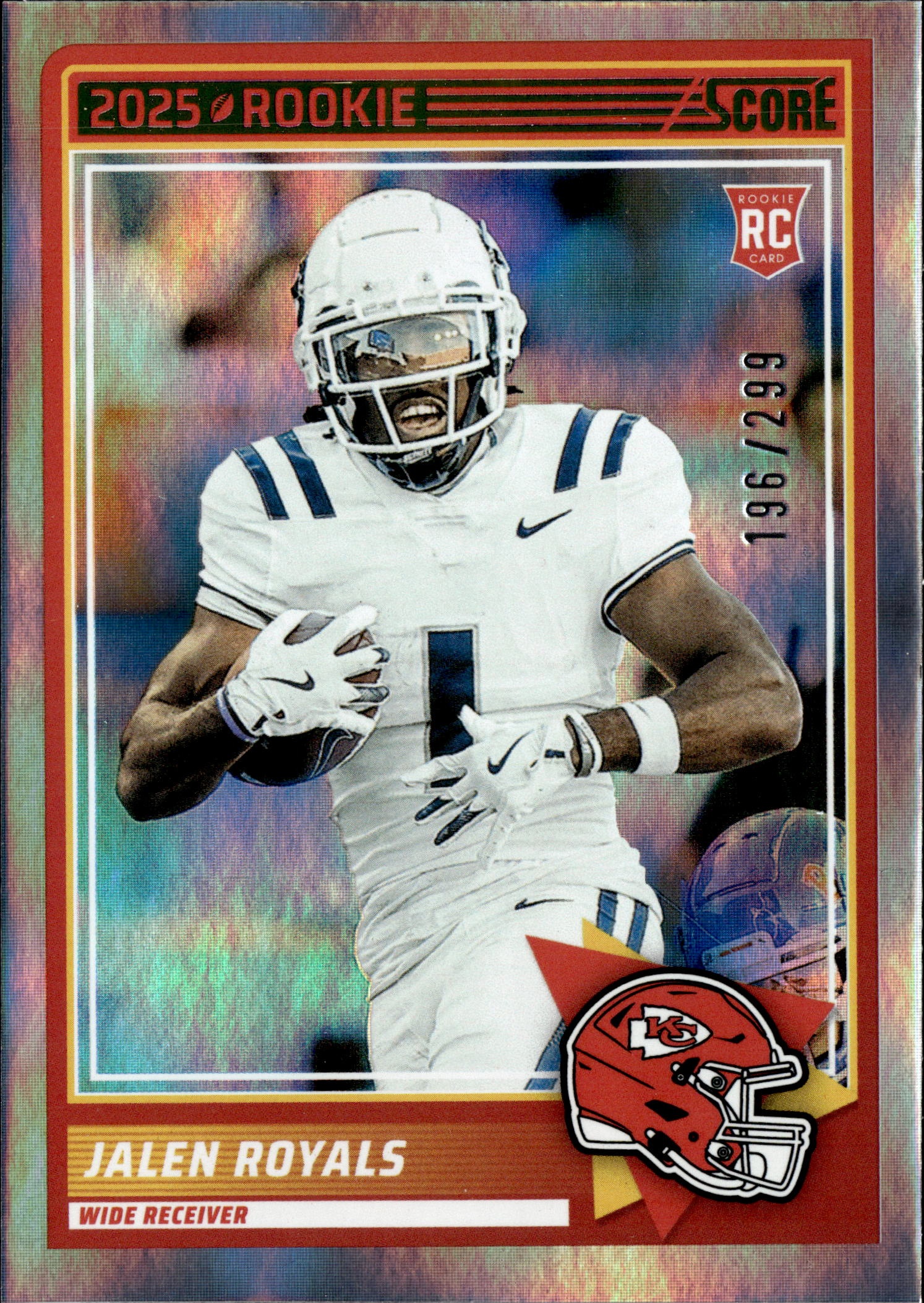 2025 Score Jalen Royals graded slab