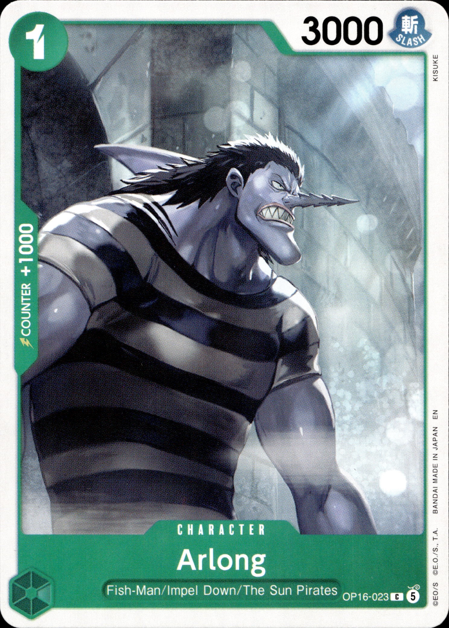 2026 Op-16 En Arlong graded slab