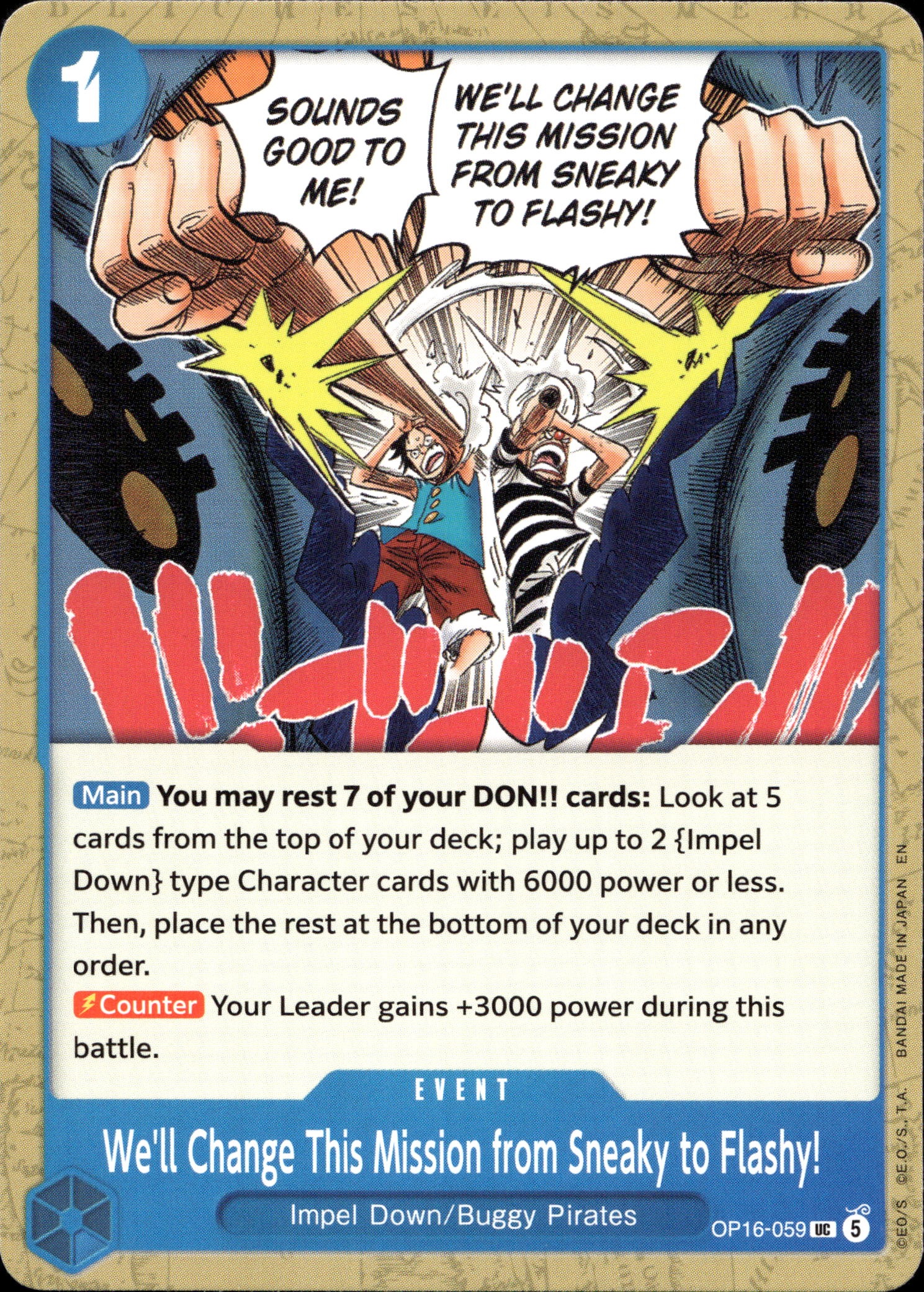 2026 Op 16 En We'Ll Change This Mission From Sneaky To Flashy! graded slab