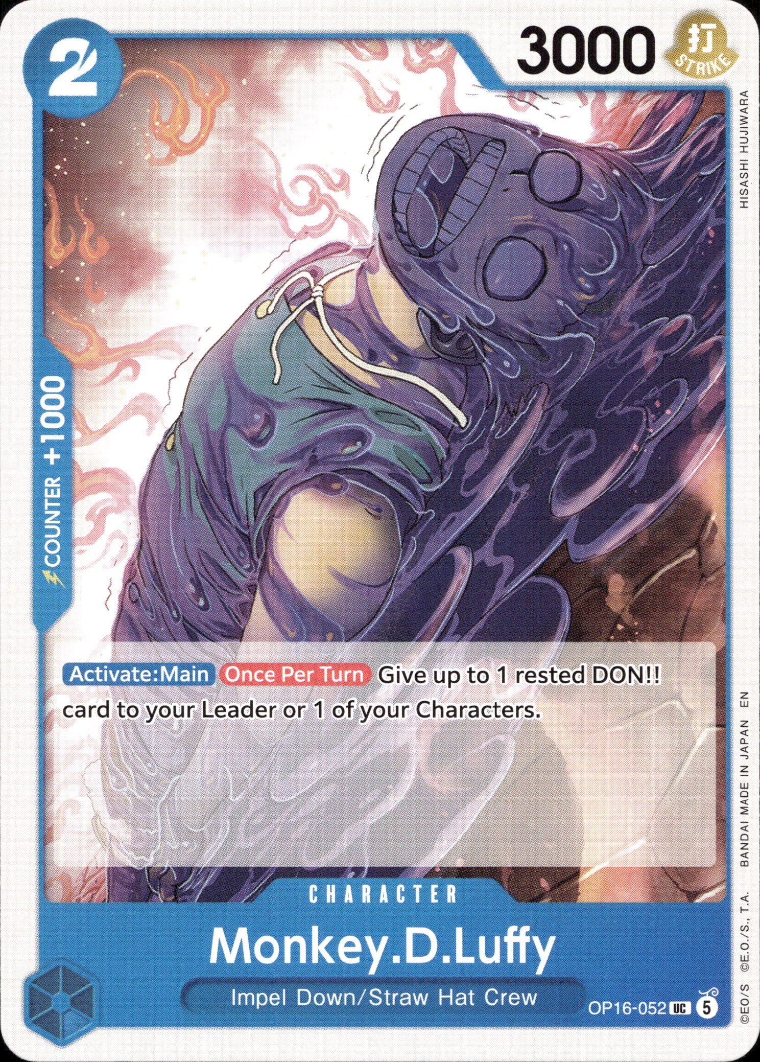 2026 Op 16 En Monkey.D.Luffy graded slab