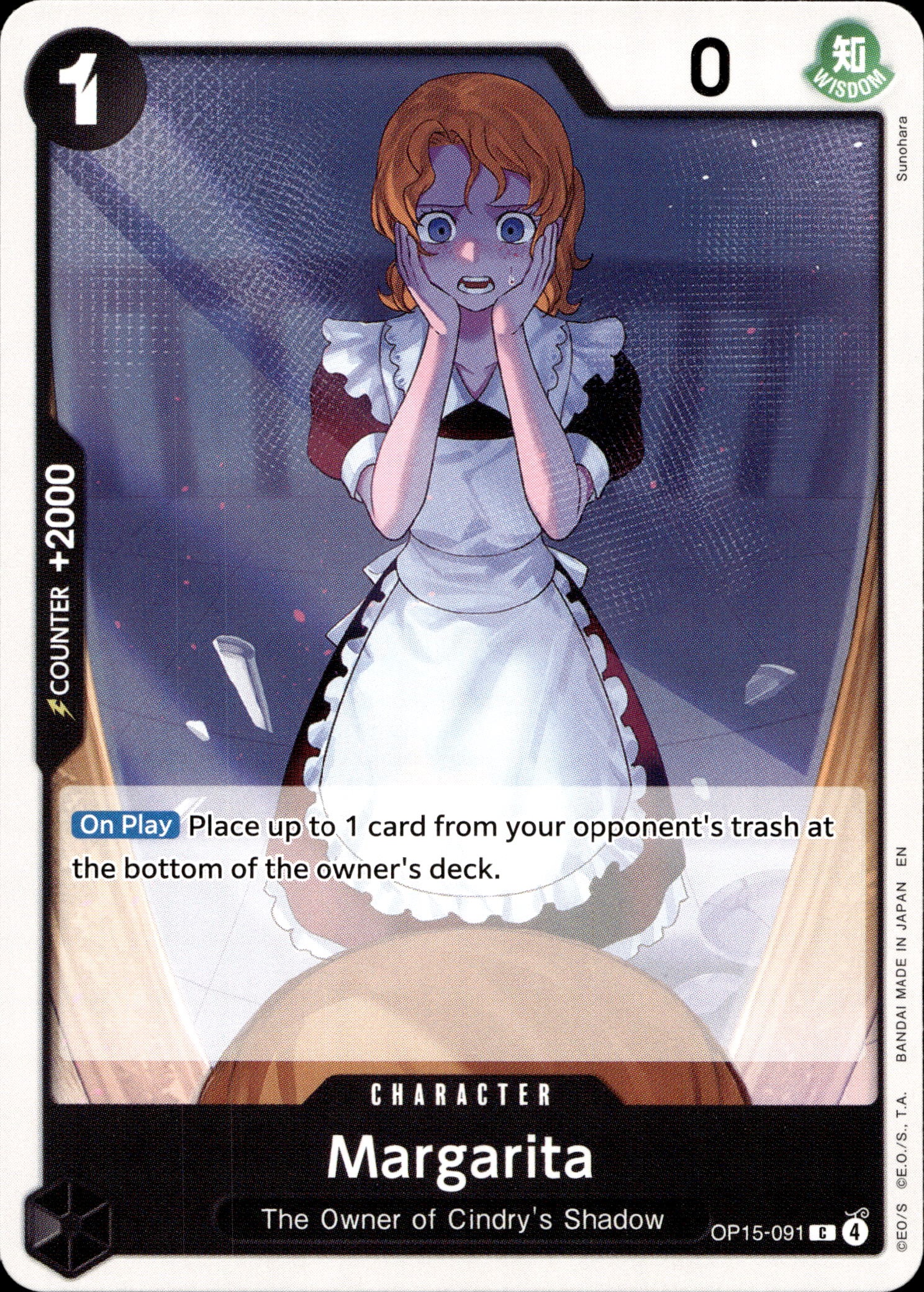 2026 One Piece Op15 En Margarita graded slab