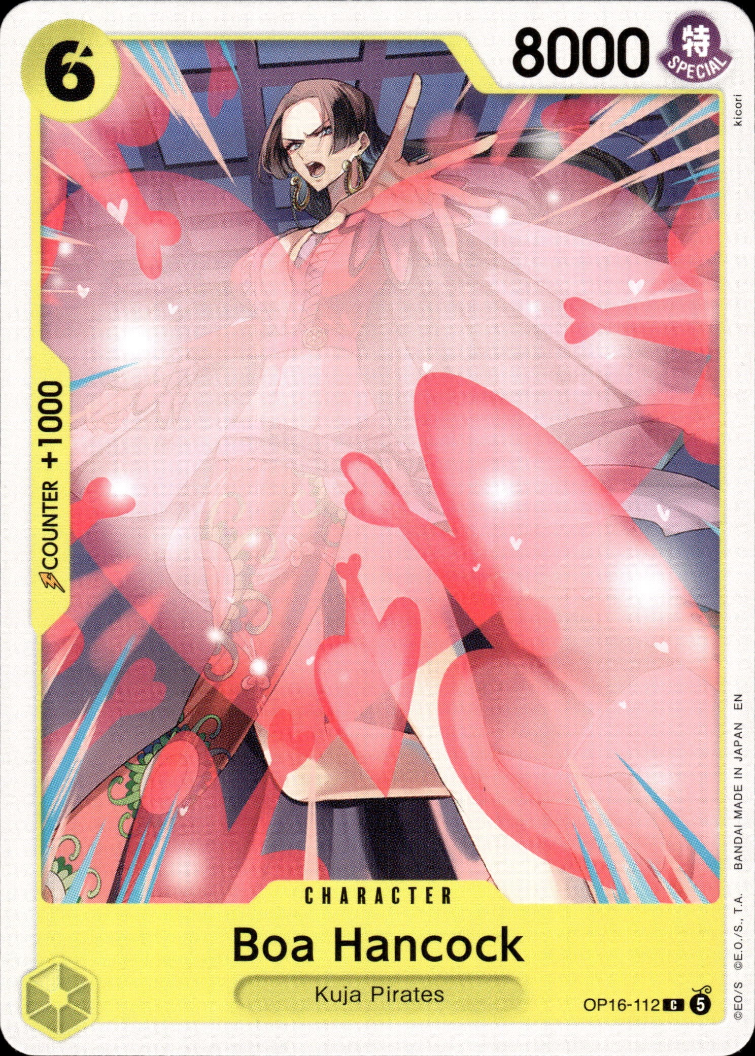 2026 One Piece Op16 En Boa Hancock graded slab