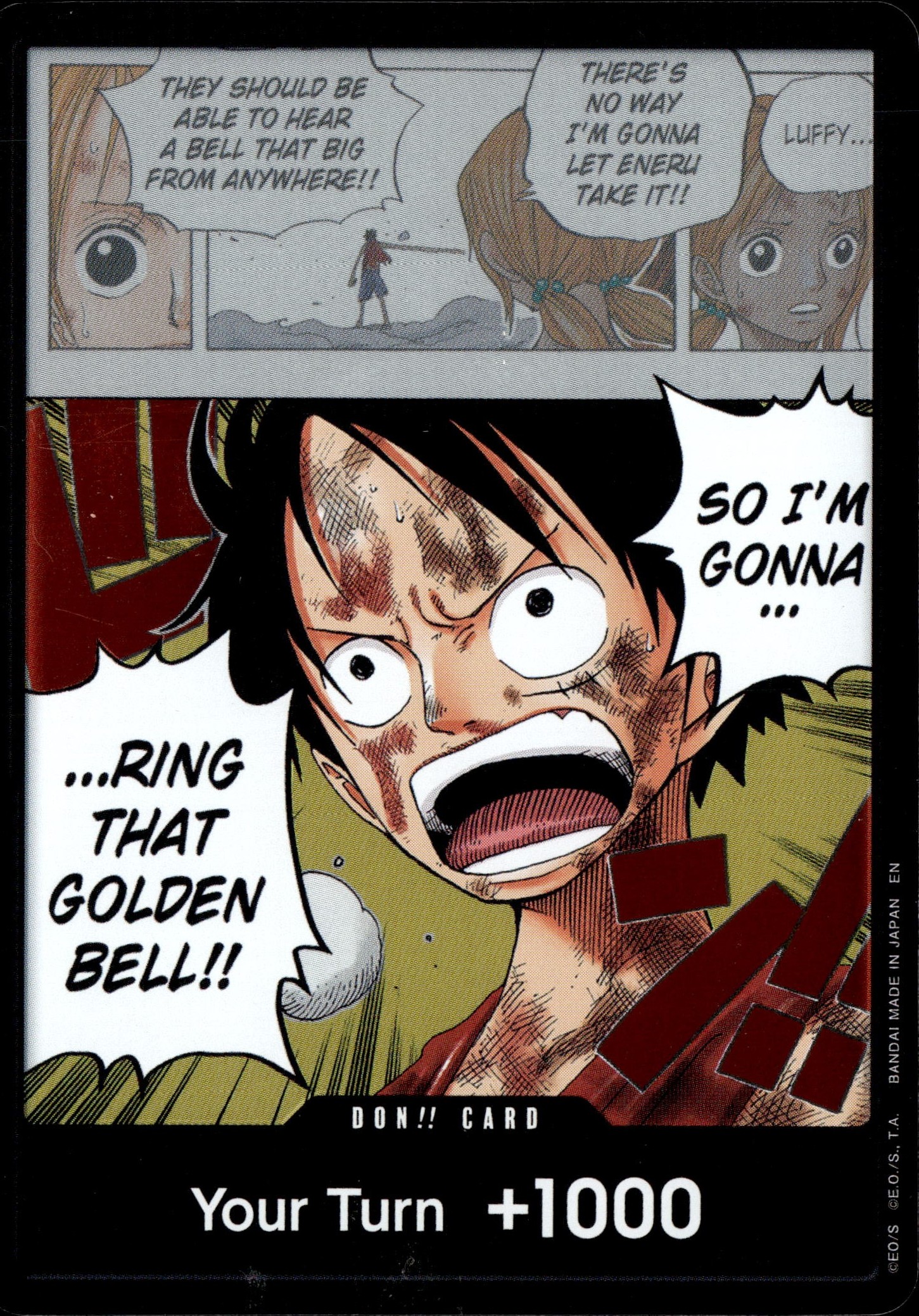 2026 One Piece Op15 En Luffy graded slab