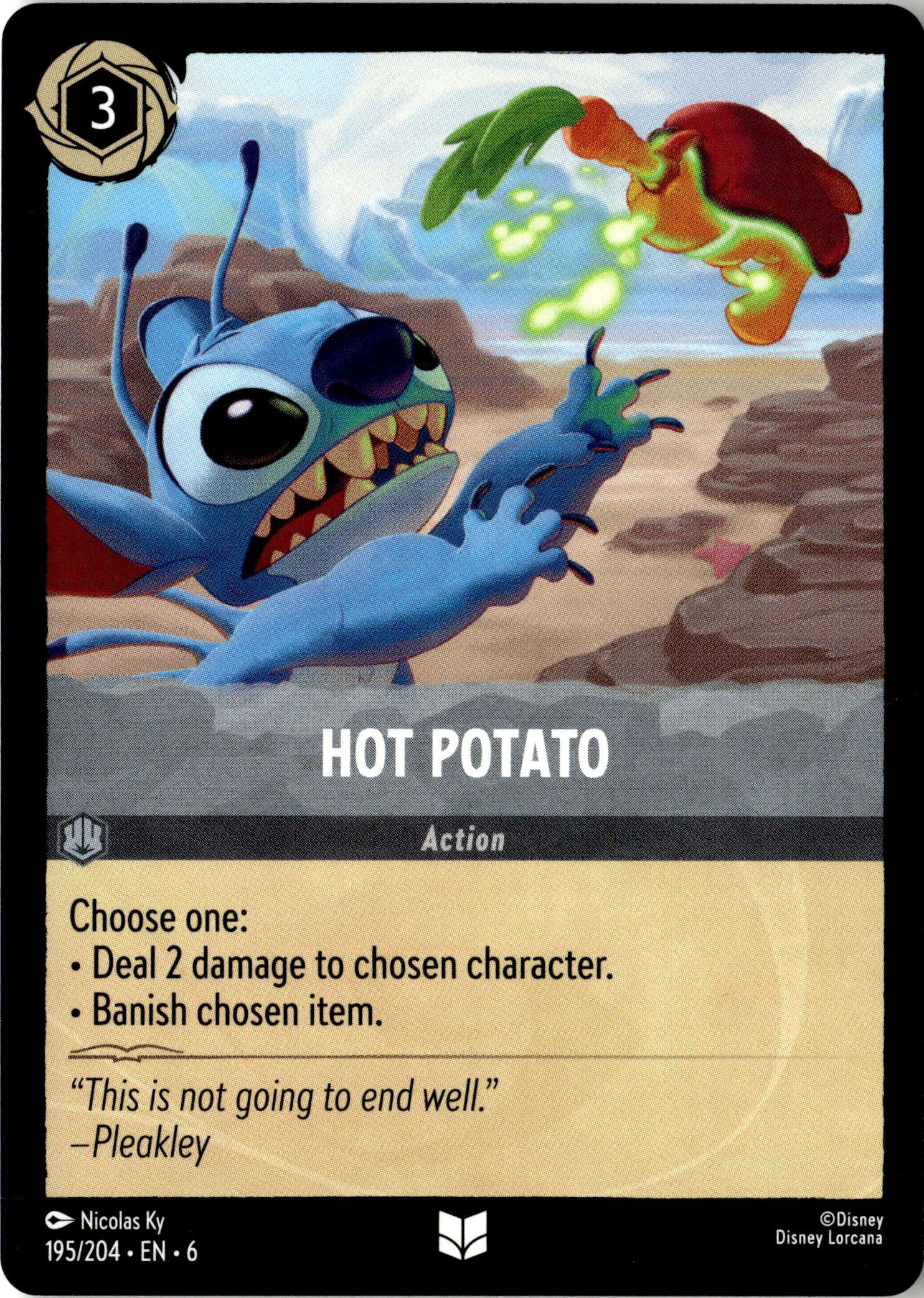 Hot Potato graded slab